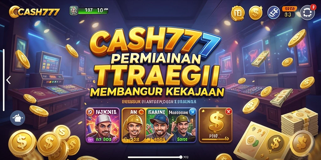 Tampilan menarik dari gameplay CASH777 dengan strategi bisnis yang mendebarkan.