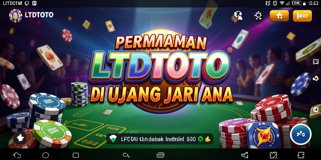 Gambaran layar dari permainan Kasino LTDTOTO yang menarik dan interaktif.