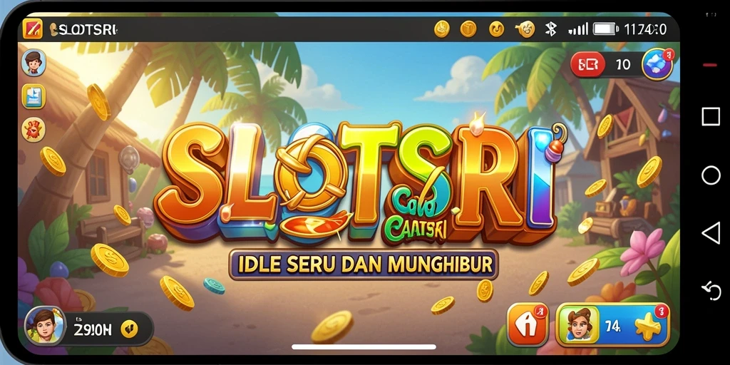 Screenshot dari gameplay SLOTSRI yang menampilkan keseruan bermain Idle.