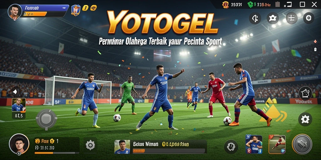 Tampilan gameplay YOTOGEL yang seru dan interaktif dalam olahraga.